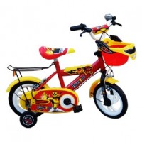 Yellow Superman (64) 12 inch Children bicycle 